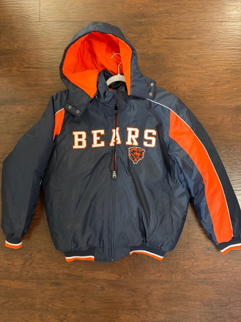 NFL Chicago Bears Hooded Puffer Jacket- LRG
